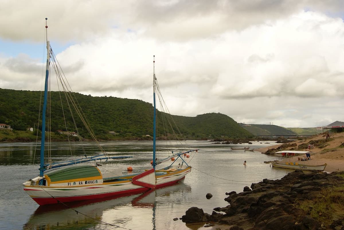 Barco a Vela em Piranhas