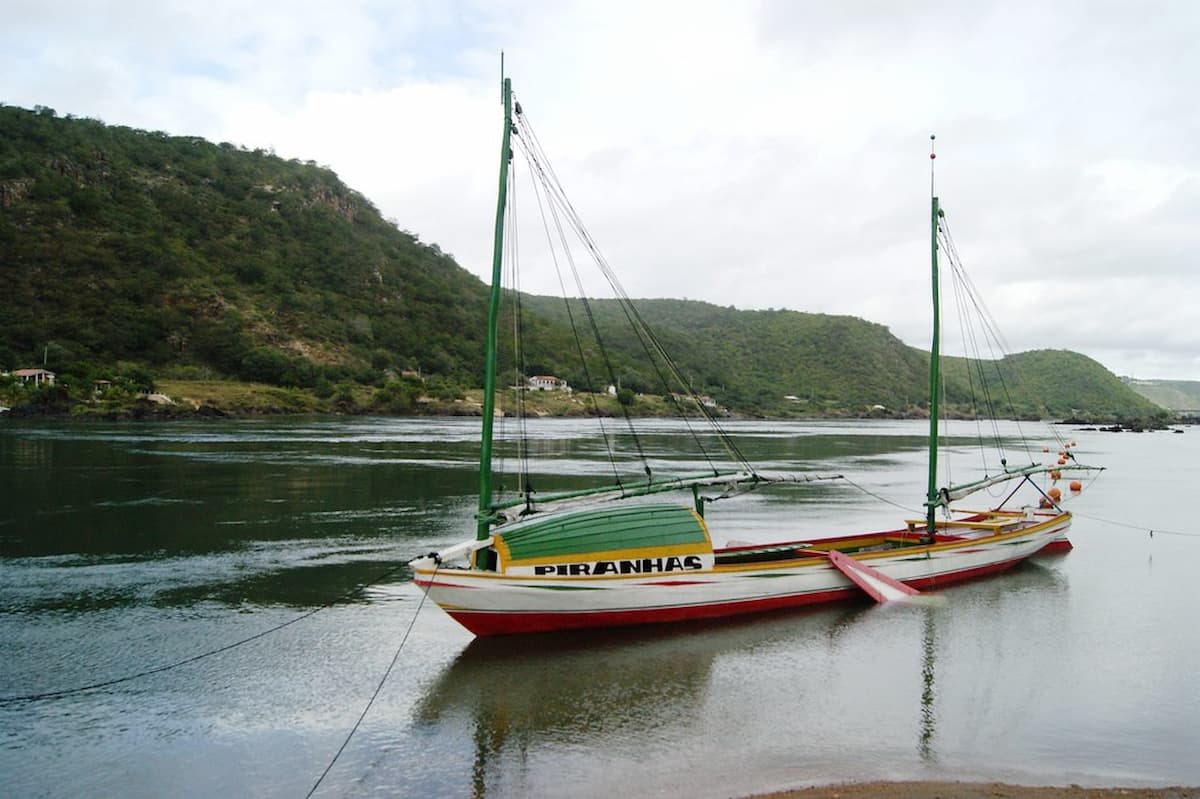 Barco a Vela em Piranhas